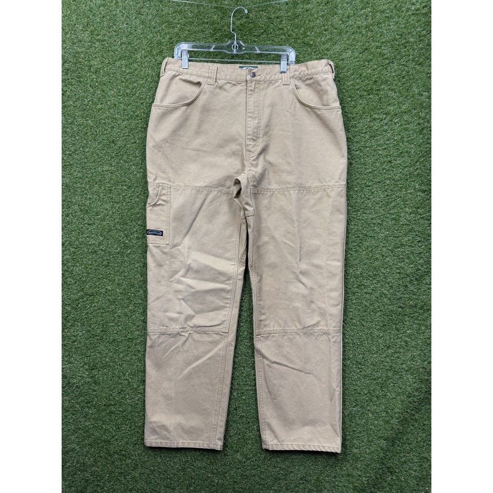 Arborwear Tree Climbers' Pants Mens 40x32 Beige Canvas Outdoor Workwear